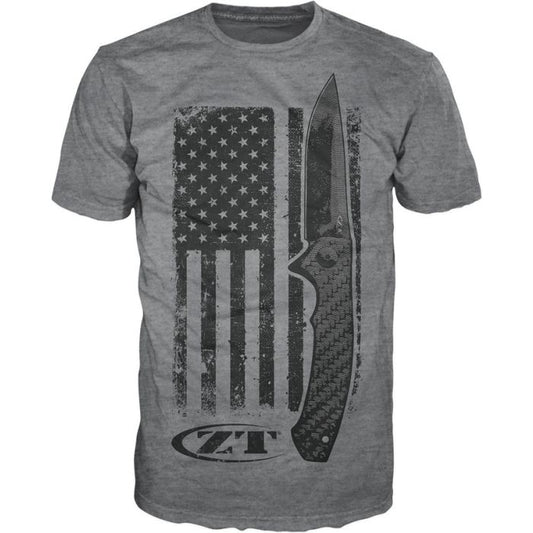 Zero Tolerance American Flag T-Shirt Small