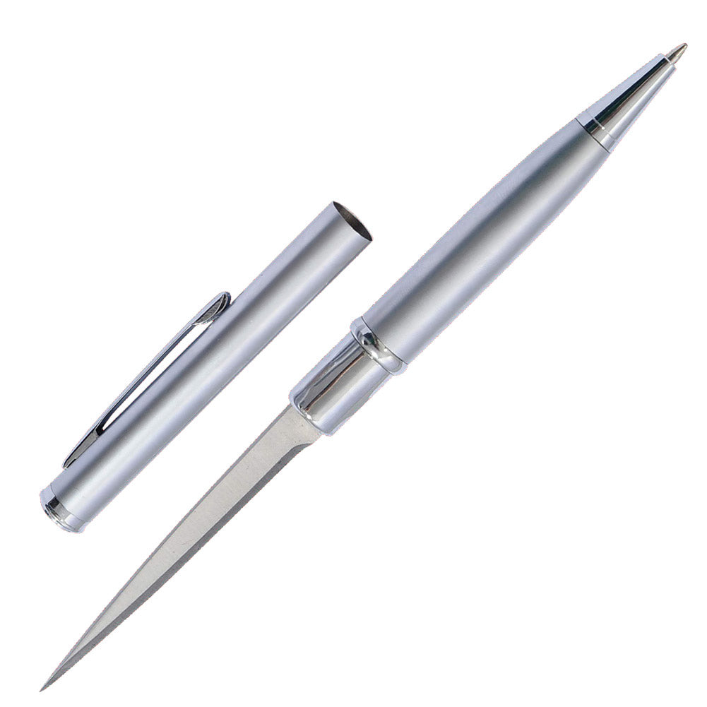 Elegant Executive Dozen Pen Knife Silver