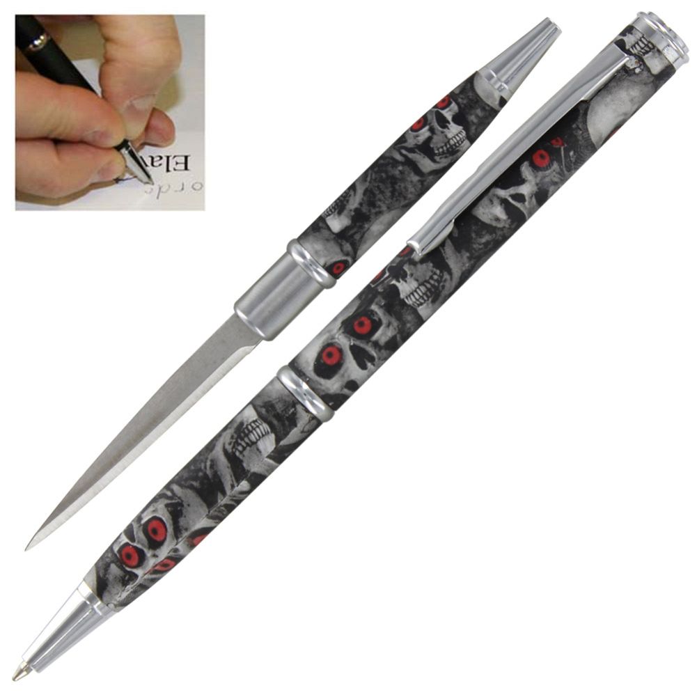 Demon Skull Devastation Executive Pen Knife