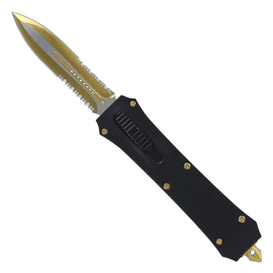 Dual Action Gold Member OTF Knife