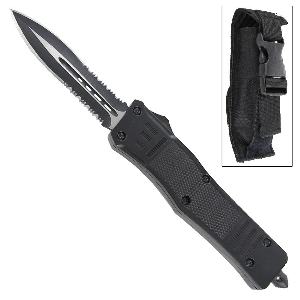 Automatic Wolf Den Head Hunter Knife Set