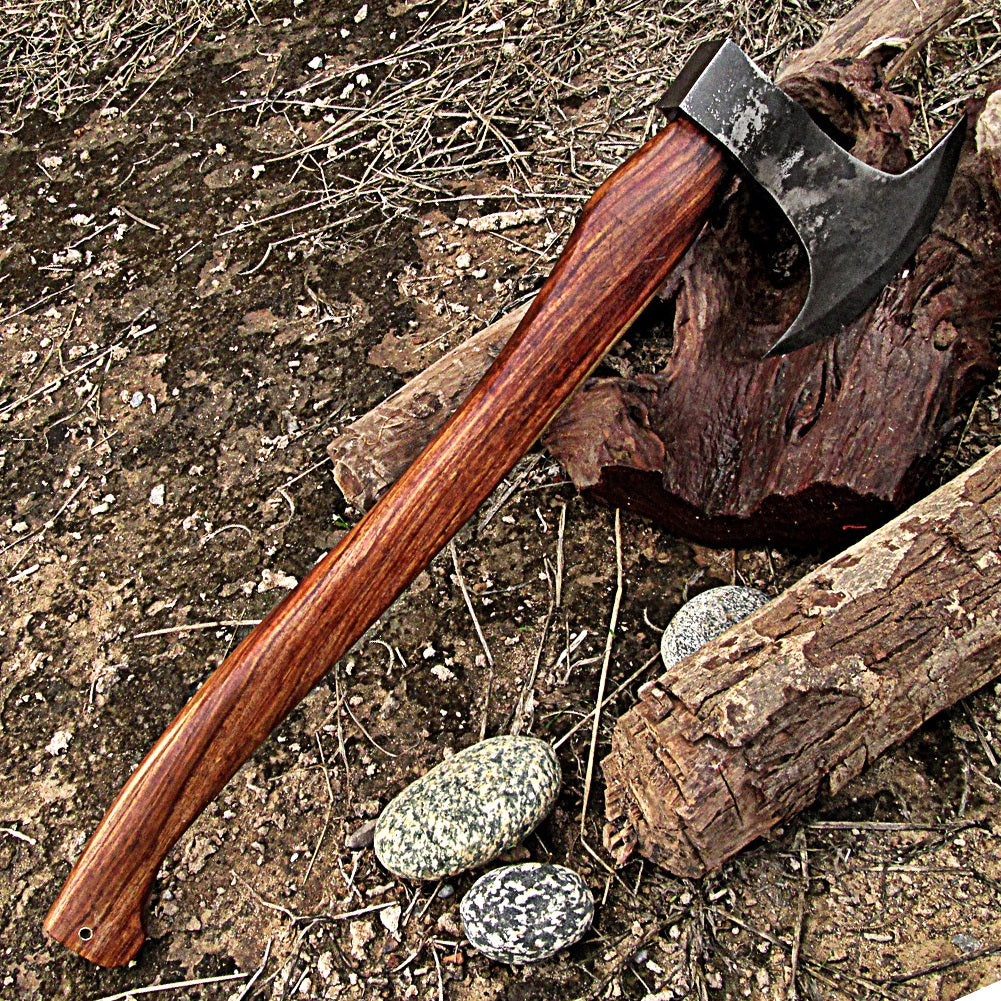 Simple Campsite Prep Wooden Axe