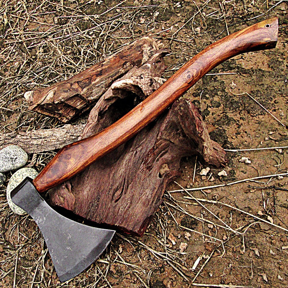 Viking Saga Traditional Wooden Battle Axe