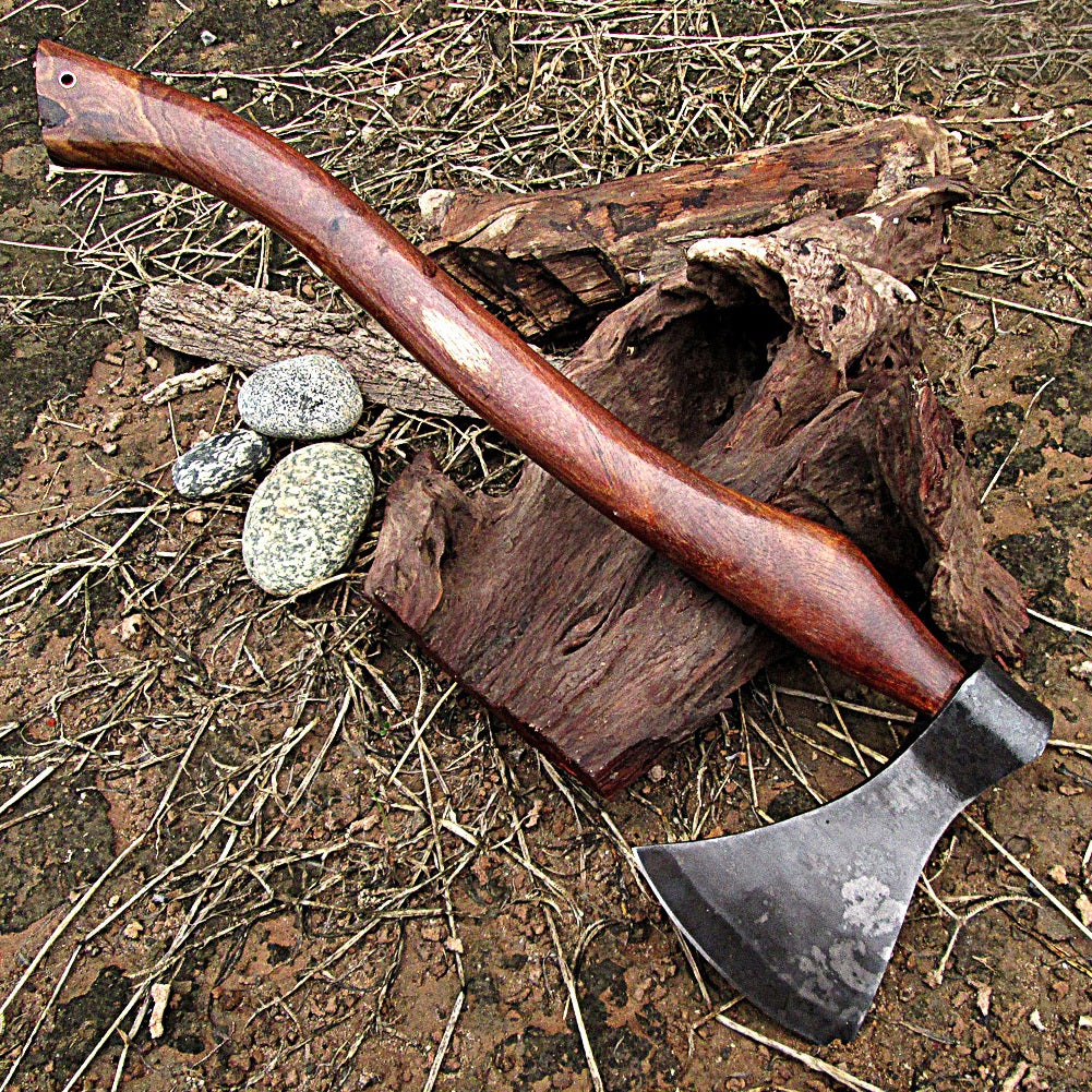 Viking Saga Traditional Wooden Battle Axe