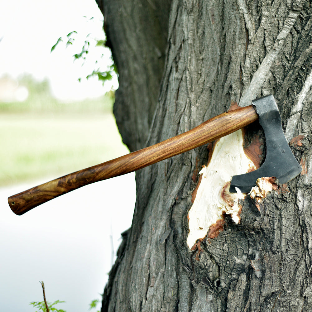 Hand Forged Scandinavian Stoic Beard Axe