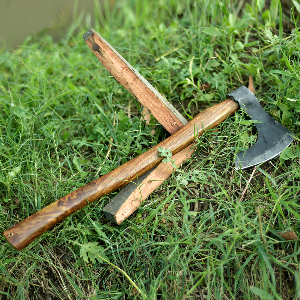 Hand Forged Scandinavian Stoic Beard Axe