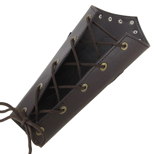 Bowmans Leather Renaissance Warfare Bracer Set