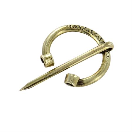 Brass Horse Shoe Clasp