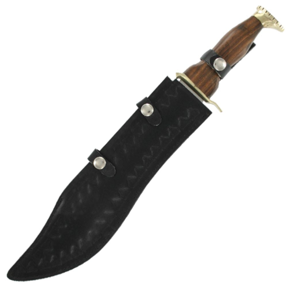 Crocodile Hunter Wood Big Bad Bowie Knife