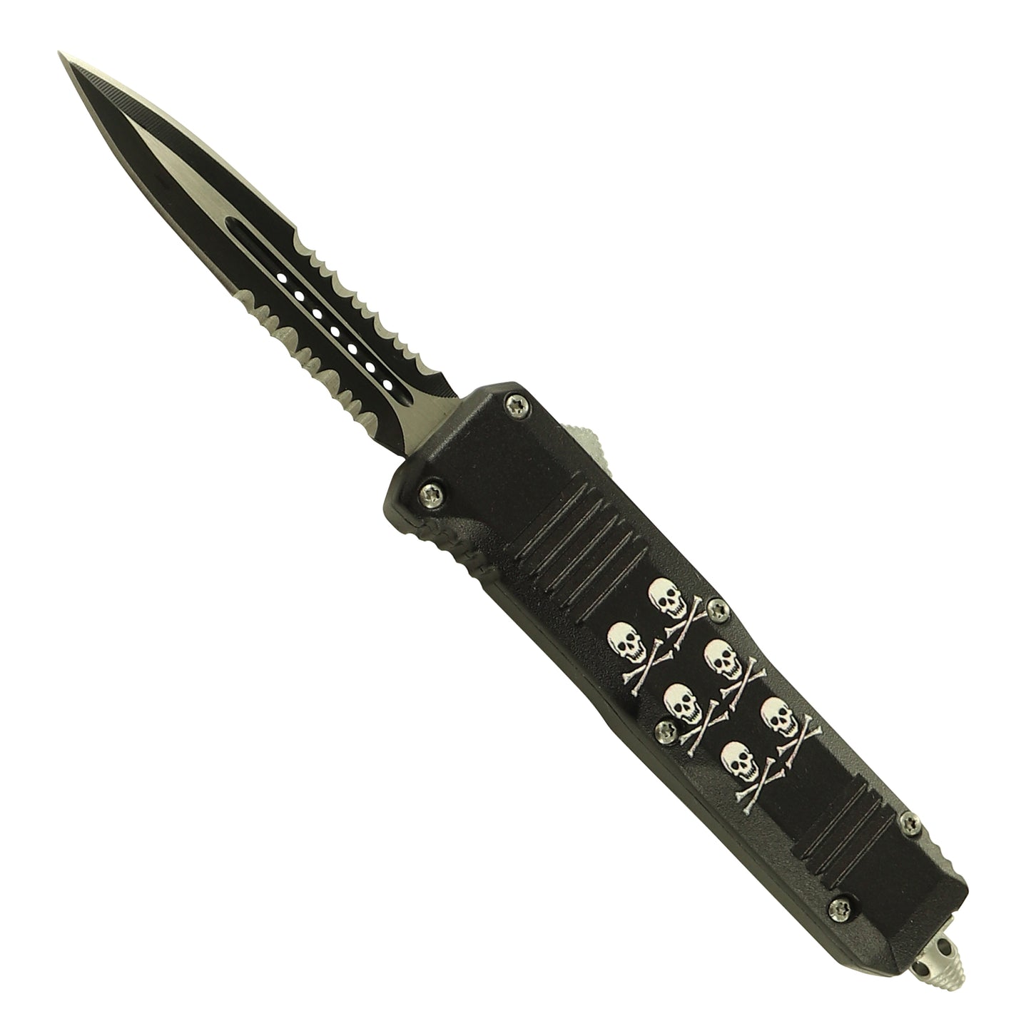 Crossbones Miniature Automatic Out the Front Knife