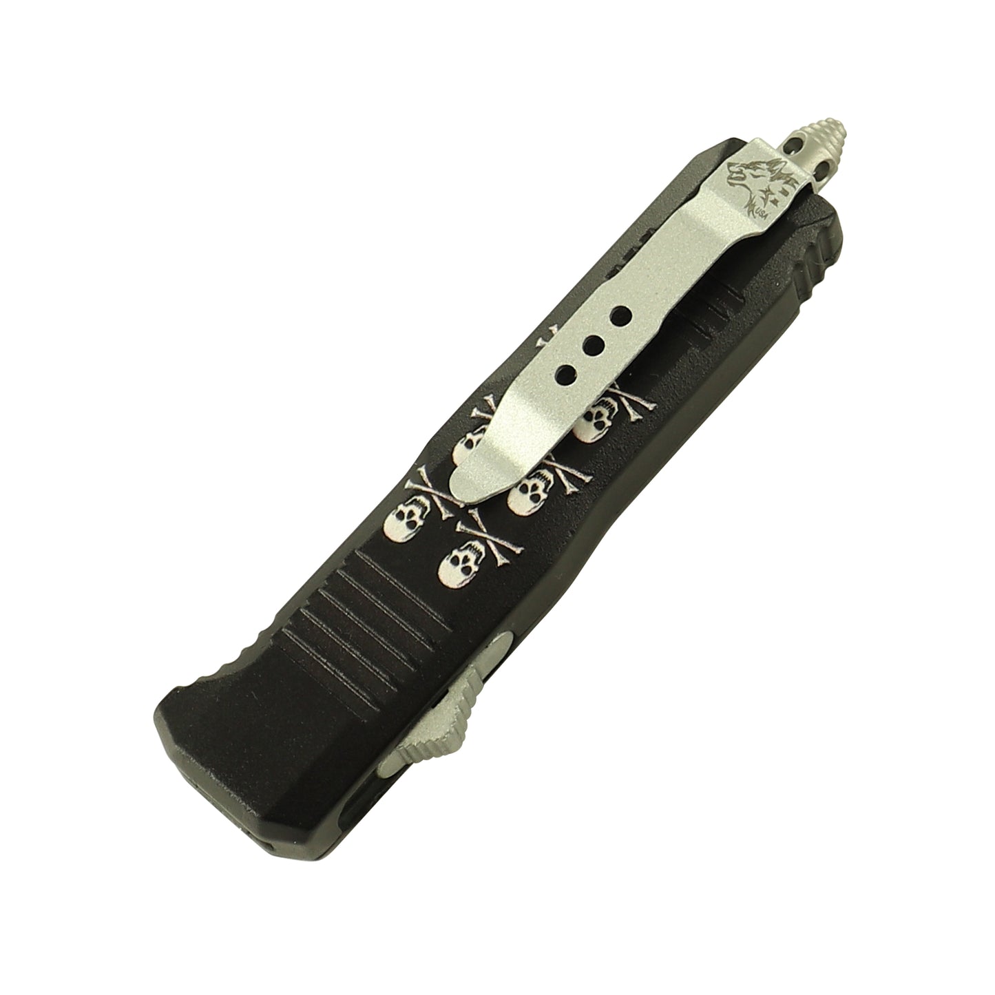 Crossbones Miniature Automatic Out the Front Knife