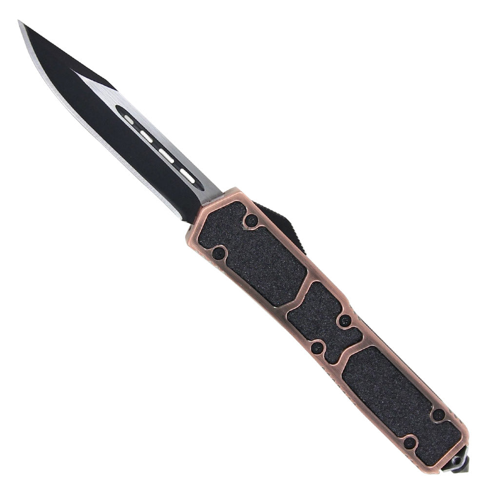 Dual Action Copper Elemental OTF Knife