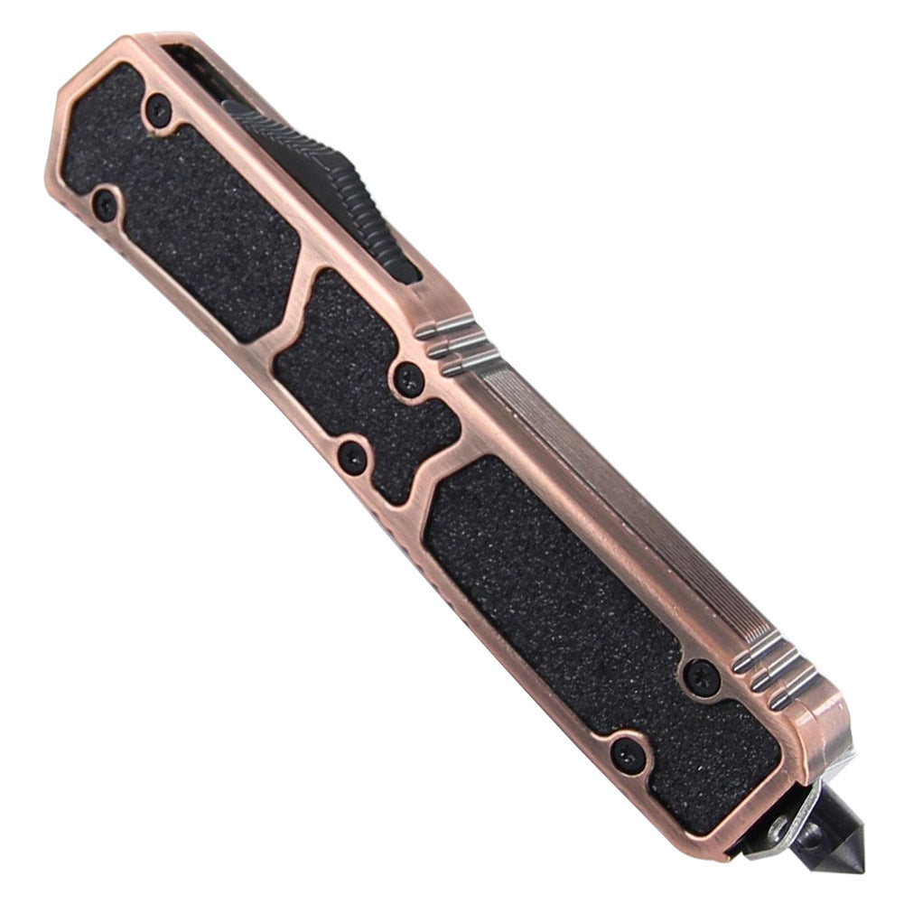 Dual Action Copper Elemental OTF Knife