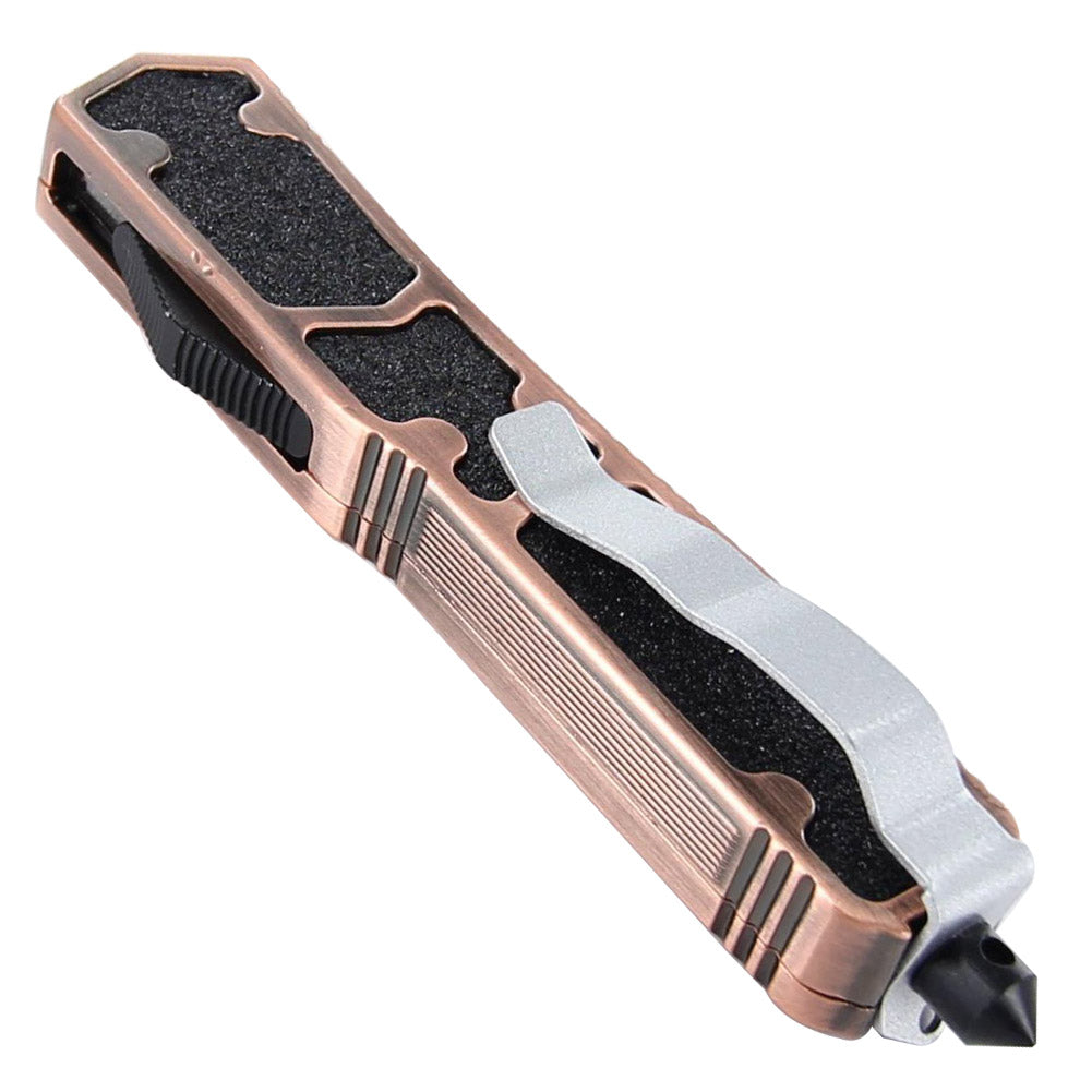 Dual Action Copper Elemental OTF Knife