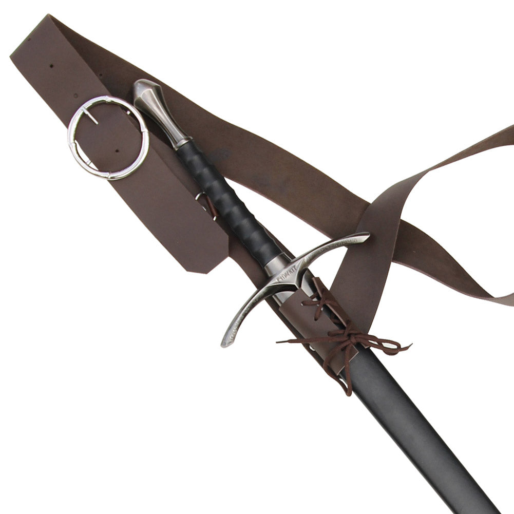 European Dark Gentry Leather Baldric