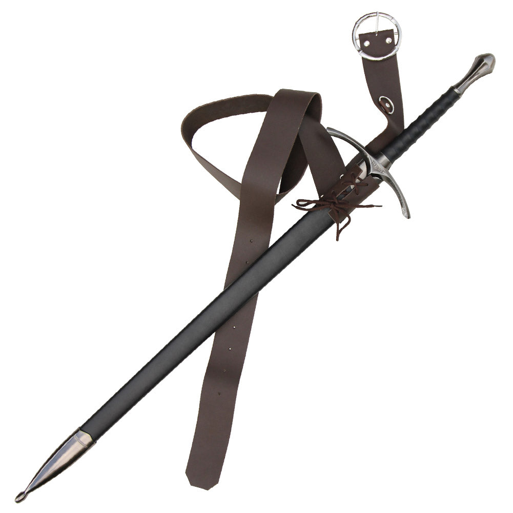 European Dark Gentry Leather Baldric