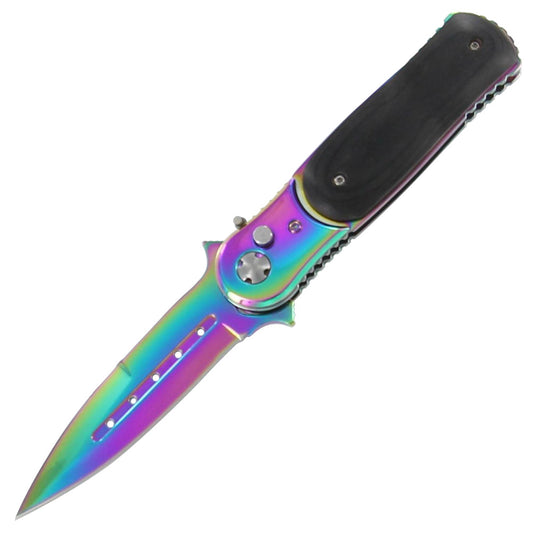 Automatic Delirium Titanium Switchblade Knife