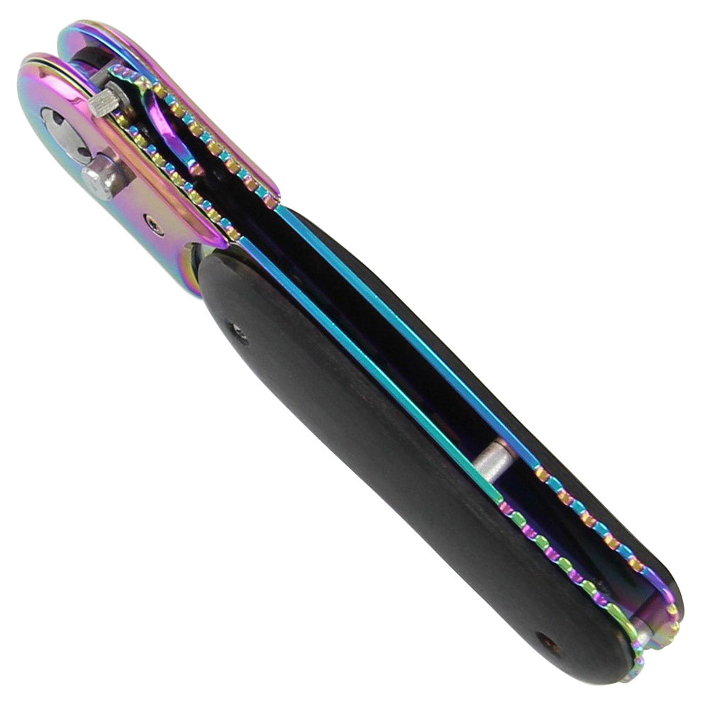 Automatic Delirium Titanium Switchblade Knife