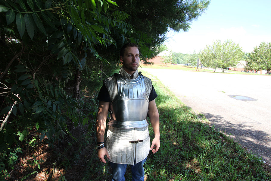 Fluted Gothic Breastplate  Medieval Armour