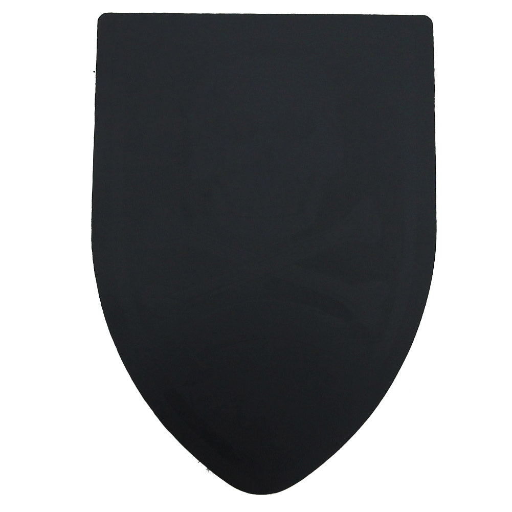 Round Table Black Blank Foam Shield