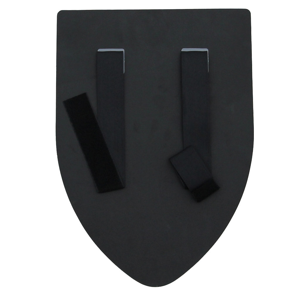 Round Table Black Blank Foam Shield