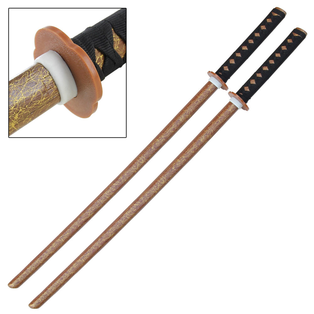 Gold Weaver Japanese Dual Bokken Set