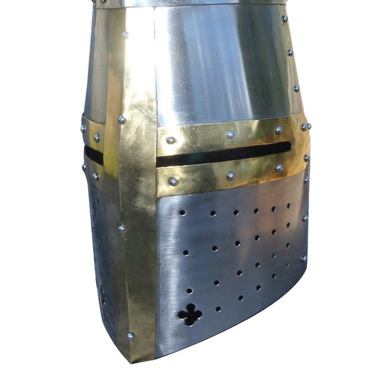 Great Helm Knights Templar Crusader Helmet