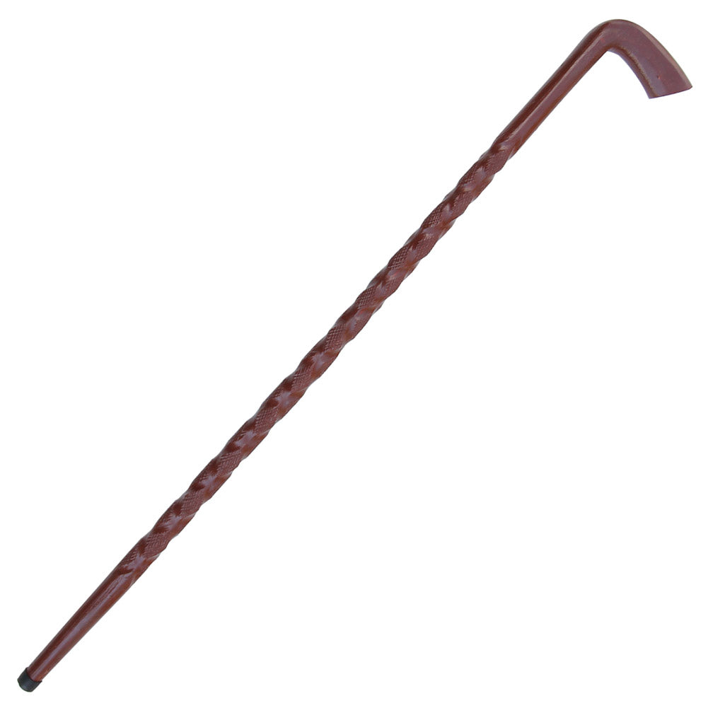 Handcrafted Harlequin Wooden Walking Cane