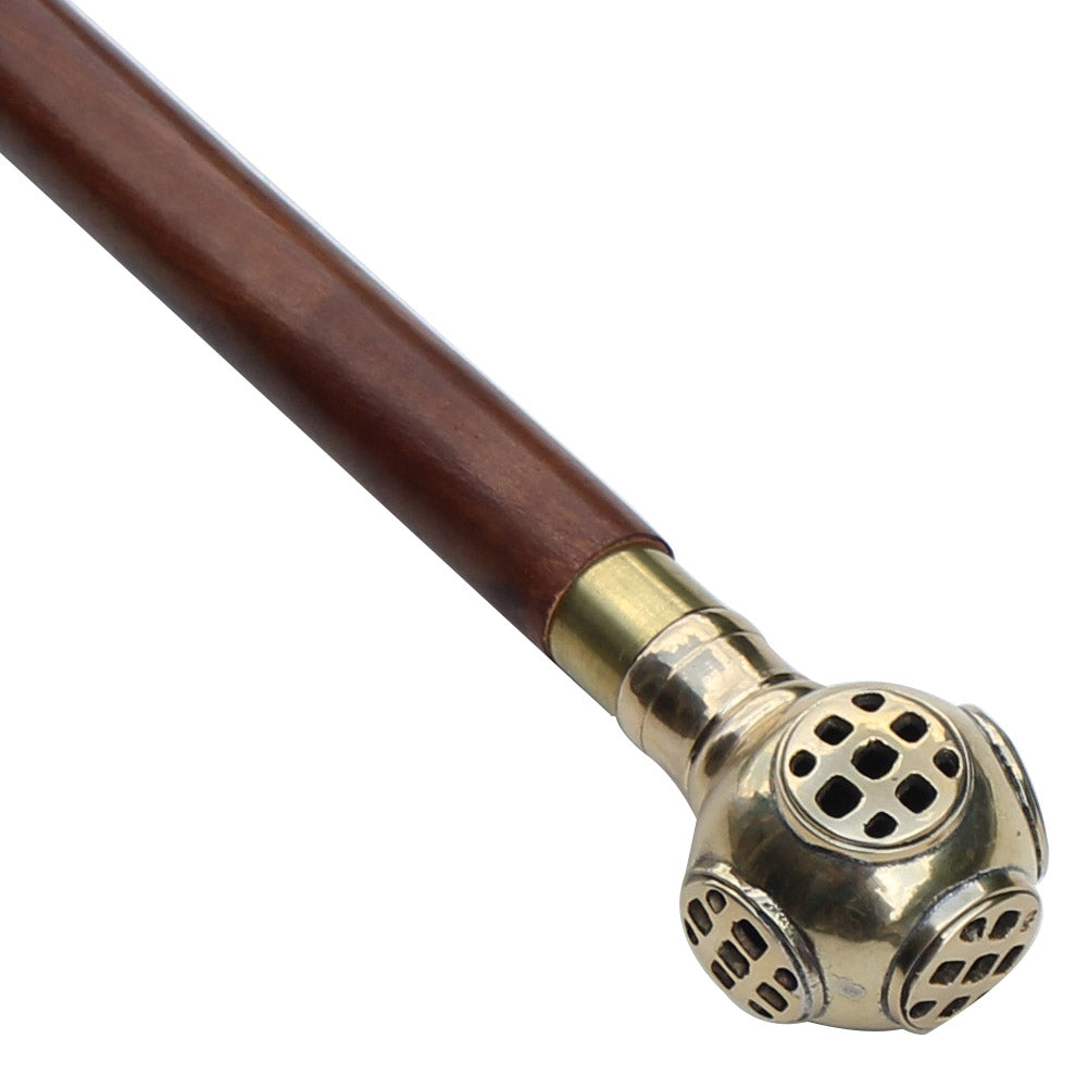 Handmade Divemaster Gentlemans Walking Cane