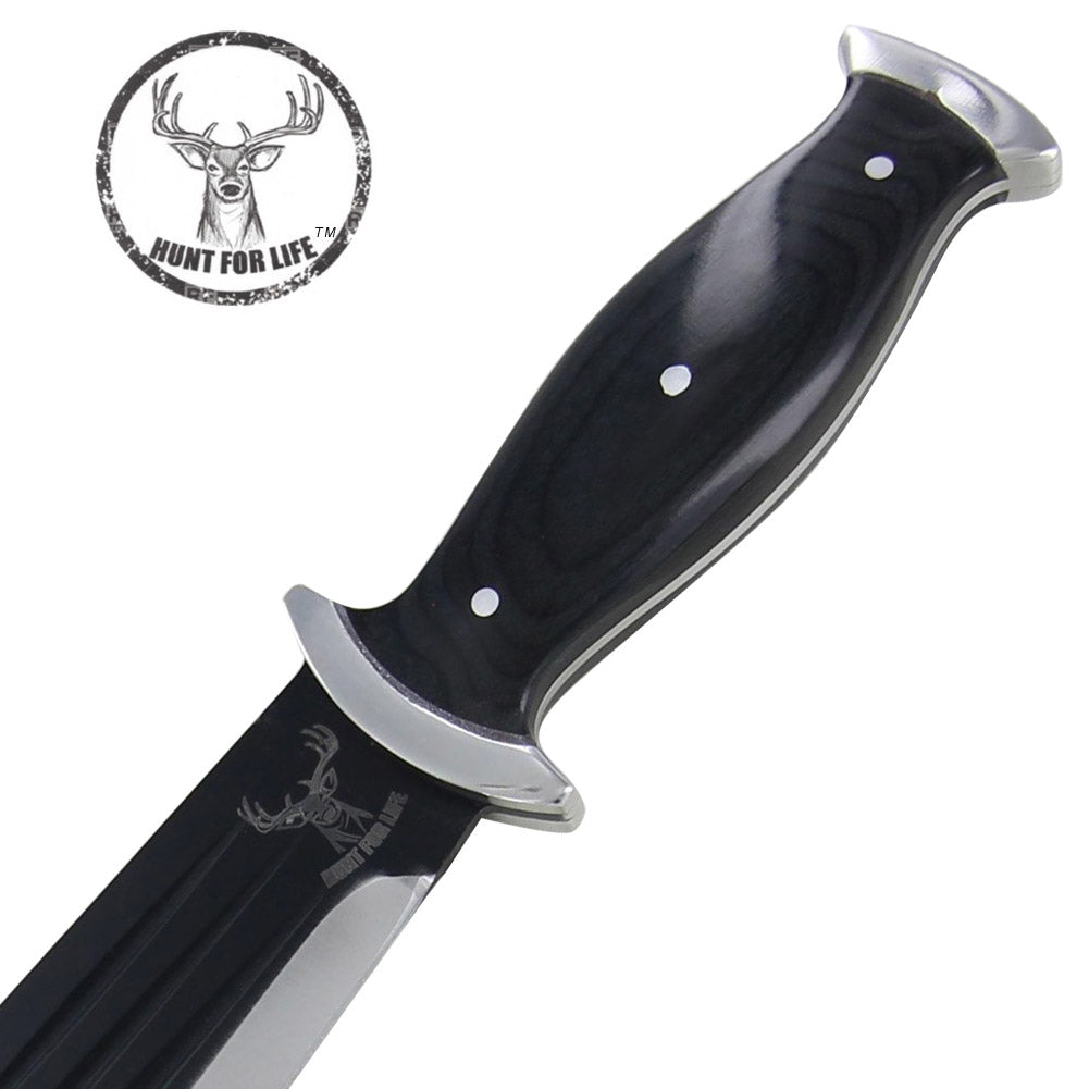 Hunt For Life™ Black Canyon Full Tang Hunting Knife