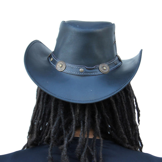 Leather Mustang Runner Outdoor Hat