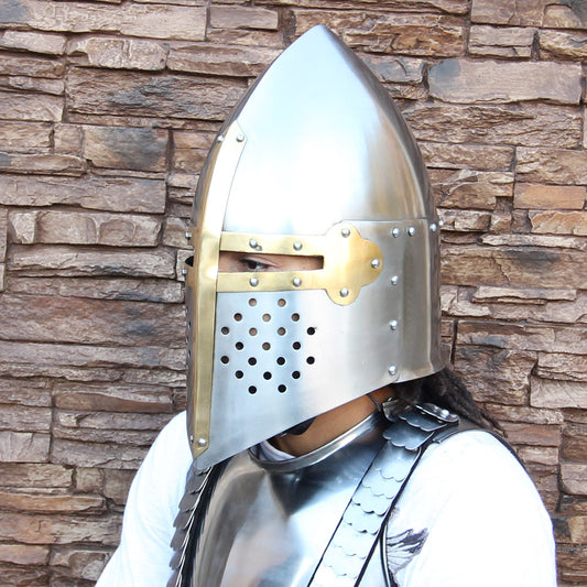 Medieval 20G Knights Sugarloaf Helmet