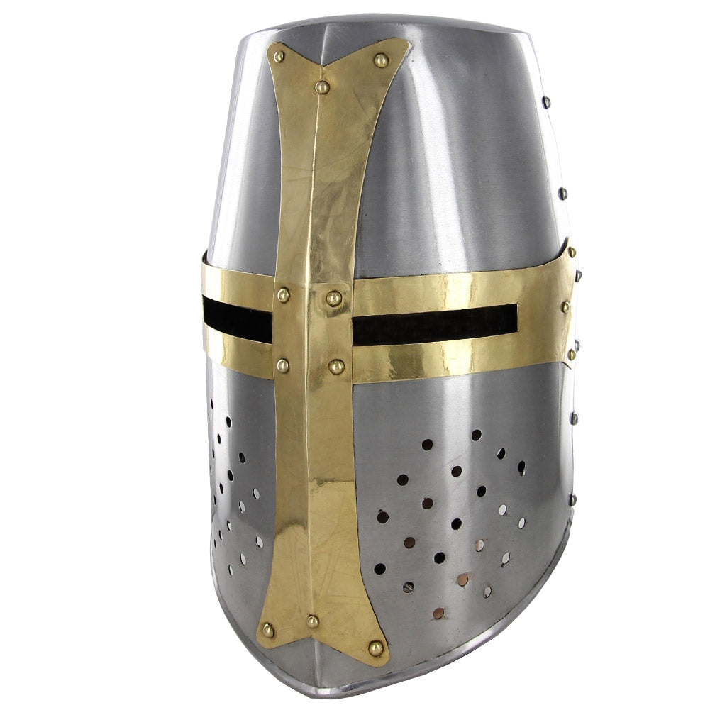 Mighty Great Brass 20g Helm Knights Helmet