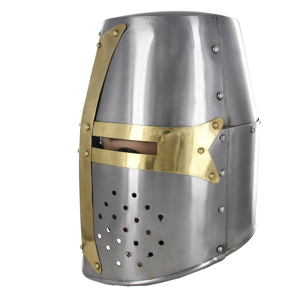 Mighty Great Brass 20g Helm Knights Helmet