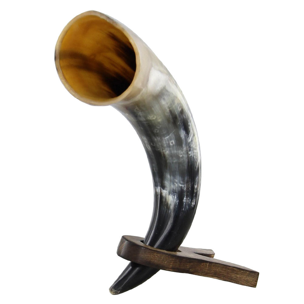 Scandinavian Favorite Pastime Drinking Horn