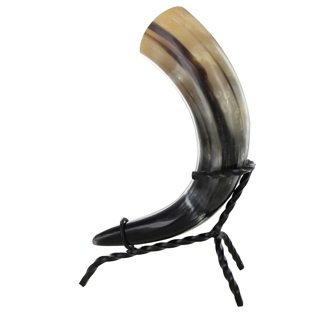 Toast to Valhalla Viking Drinking Horn