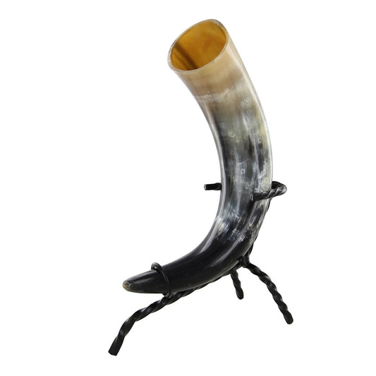 Toast to Valhalla Viking Drinking Horn