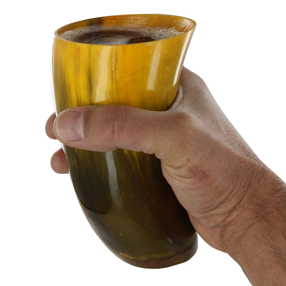 Drink of the Gods Handmade Horn Tumbler