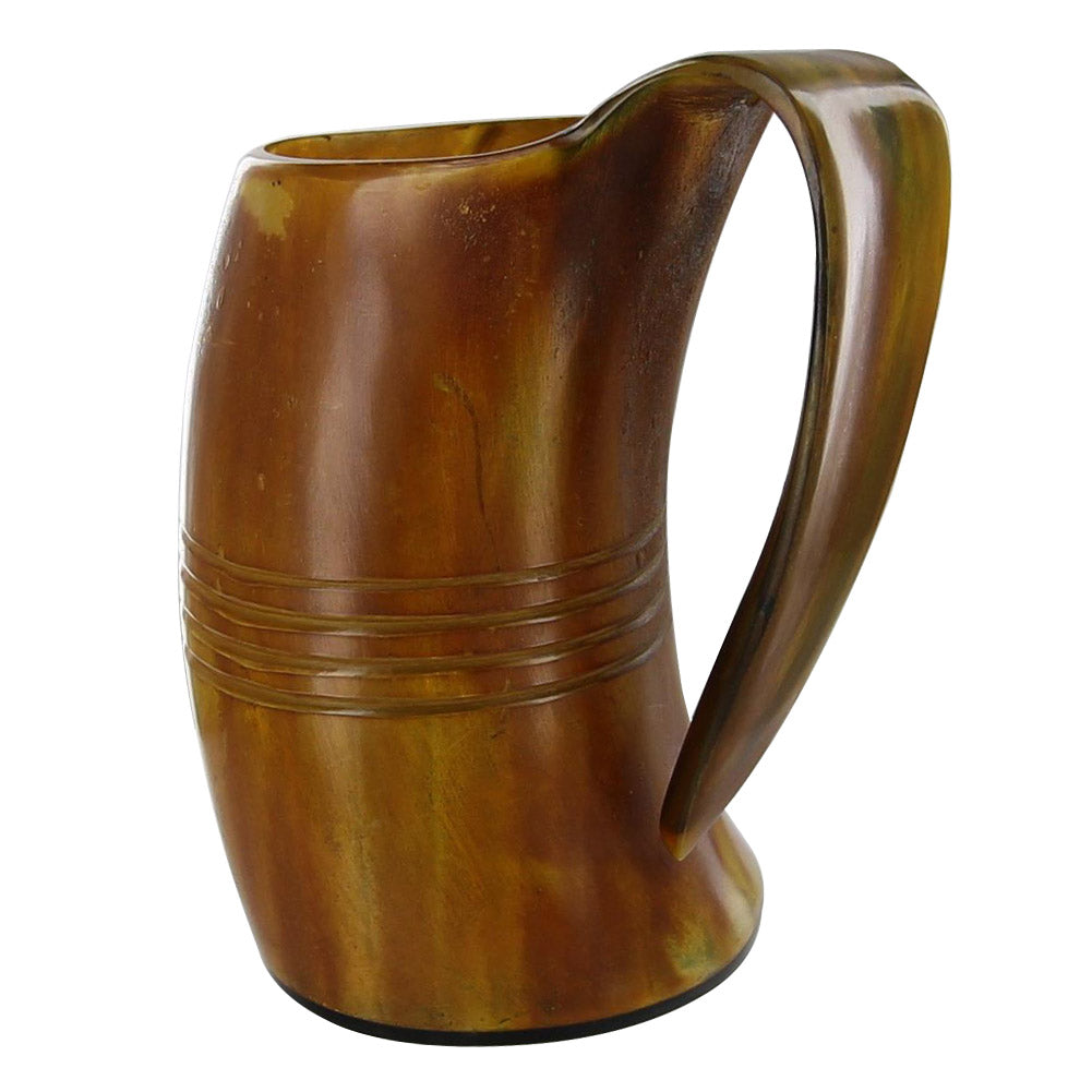 Handmade Midsummer Celebratory Viking Horn Tankard