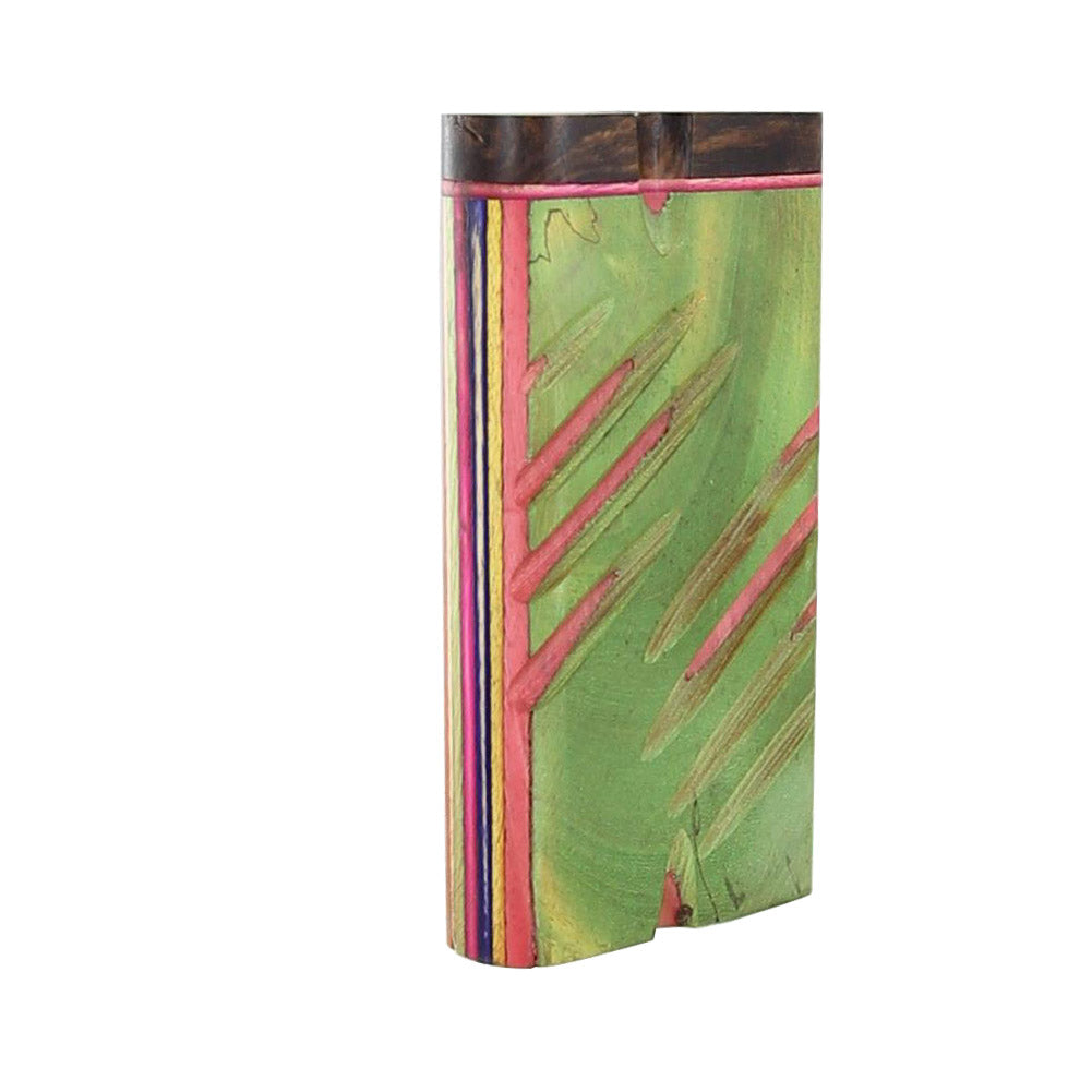 Flamboyant Gentleman Wooden Tobacco Case