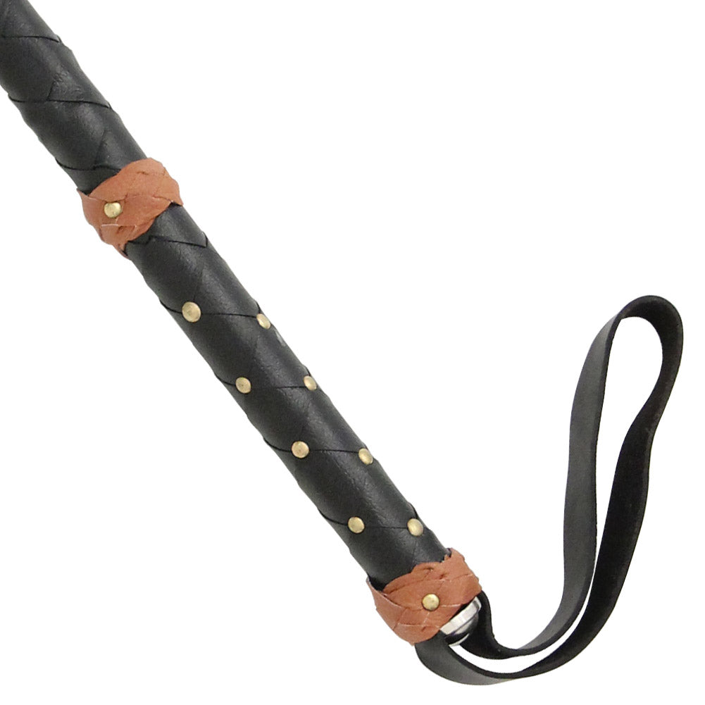 Old West Buckaroo Leather Bullwhip