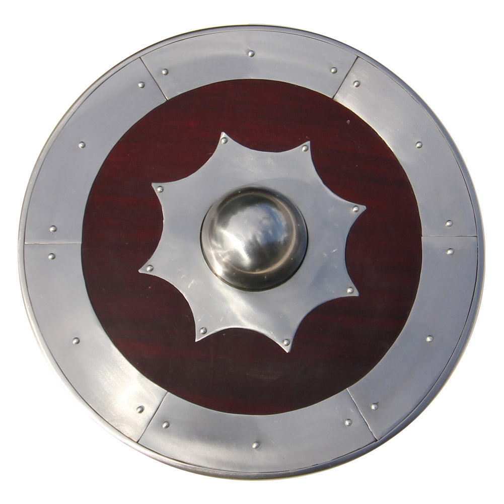 Armored Norse Land Scandinavian Round Shield