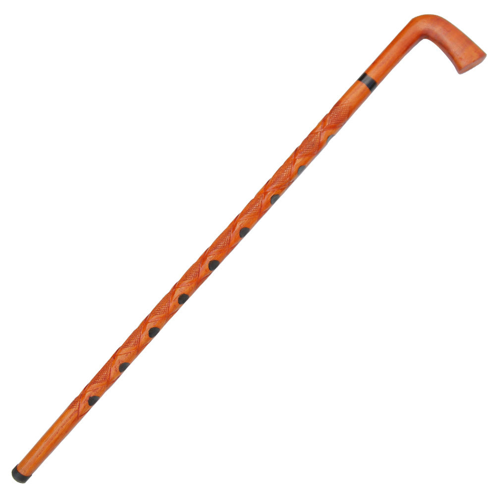 Lively Promenade Wooden Handcrafted Walking Cane