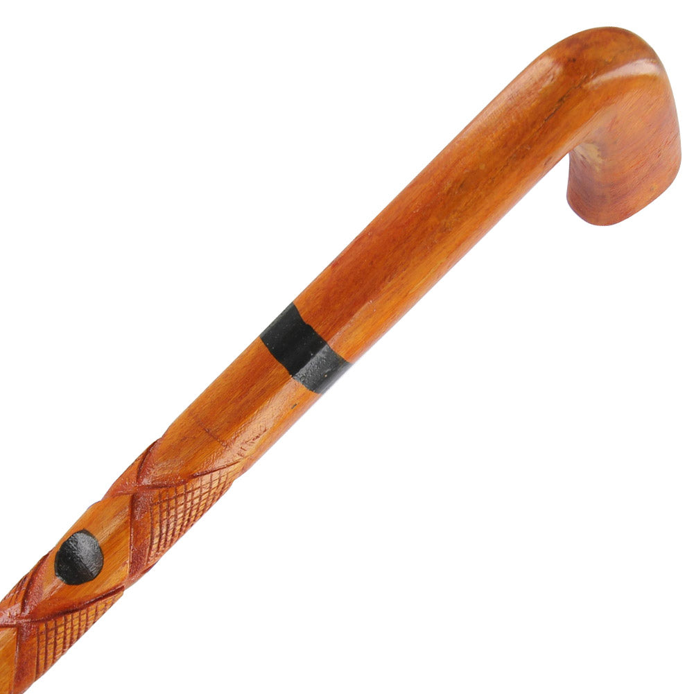 Lively Promenade Wooden Handcrafted Walking Cane