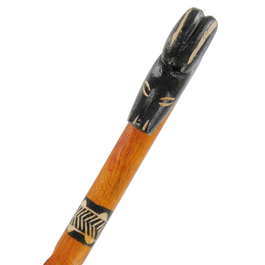 Valais Blackneck Wooden Handcrafted Walking Cane