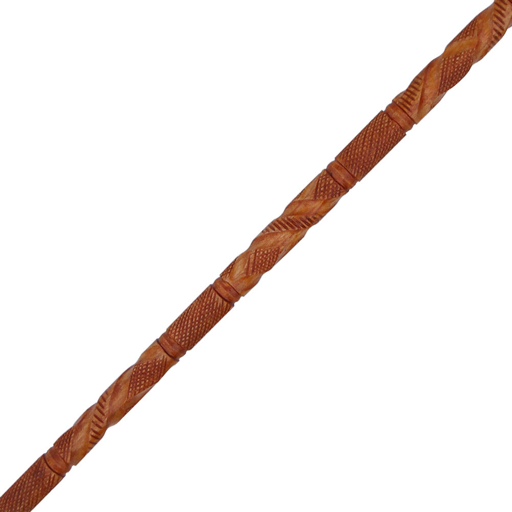 Hand Carved Wooden Salem Walking Cane