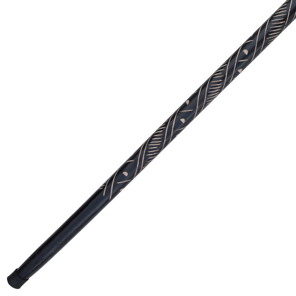 Handcrafted Eucalyptus Friesian Stud Walking Cane