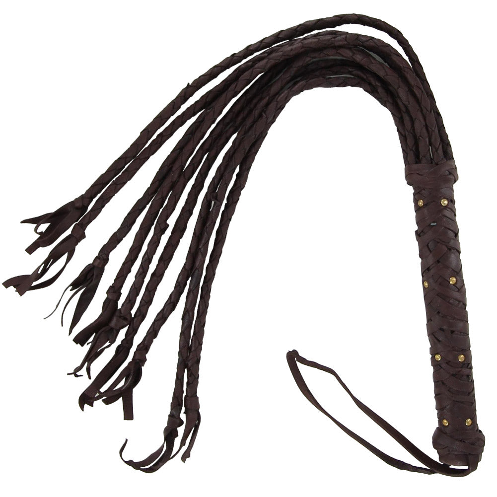 Medieval Leather Cat of Judgment Flogger