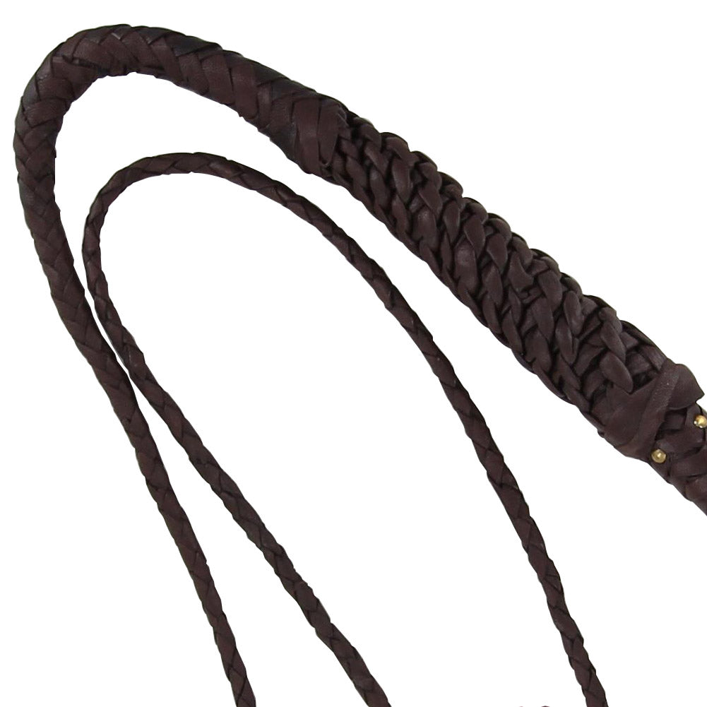 American West Herding Leather Whip