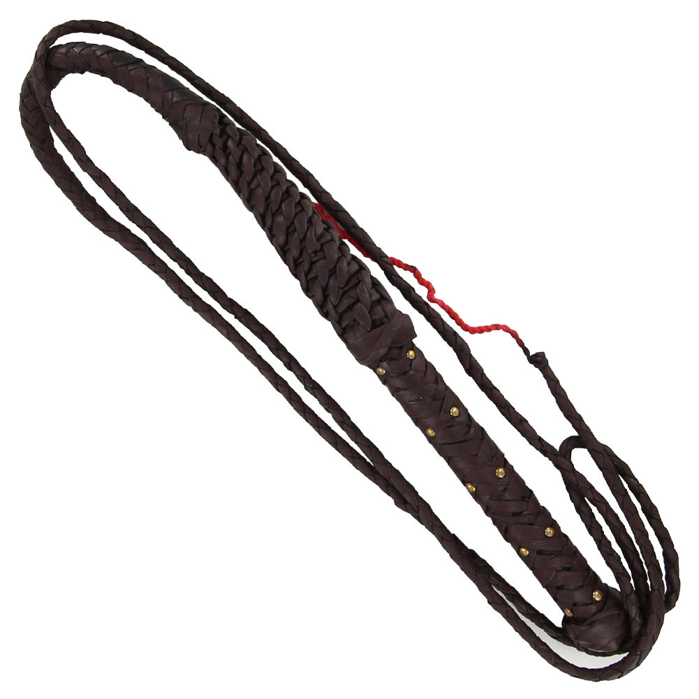 American West Herding Leather Whip